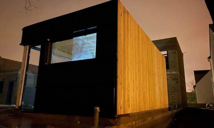 Création et construction de pool house en ossature bois près de Dijon